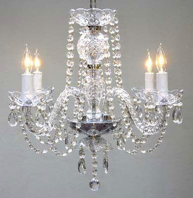 Midtown Girl Decor: Mini Crystal Chandelier For Small NYC Apartments ...