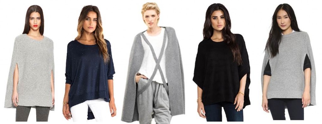 Midtown Girl by Amy Chandra - 5 Sweater Capes For Fall