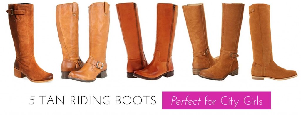 Midtown Girl by Amy Chandra - 5 Tan Riding Boots for Fall