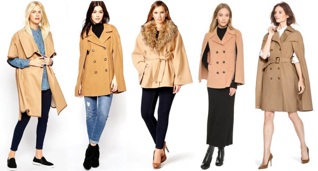 Midtown Girl by Amy Chandra Browne - Camel Cape Coats